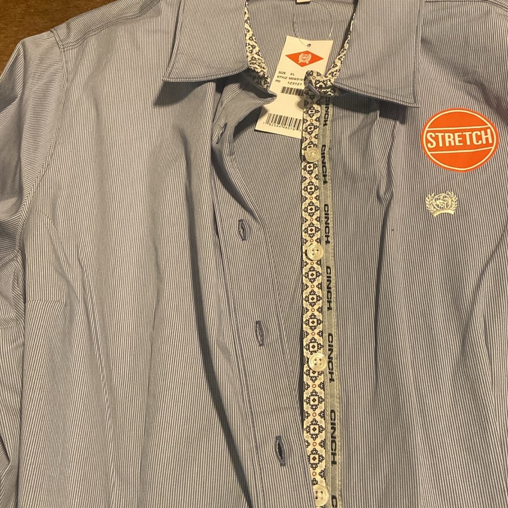 NWT Cinch Rodeo Shirt XL - Picture 5 of 5